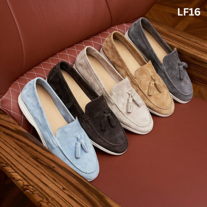 British men's loafers with tassels, genuine leather, soft soles, slip-on loafers, super soft cowhide suede men's shoes