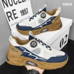 new casual shoes for all seasons, fashionable thick-soled breathable sports shoes, Korean style trendy student running shoes can be sent on behalf of